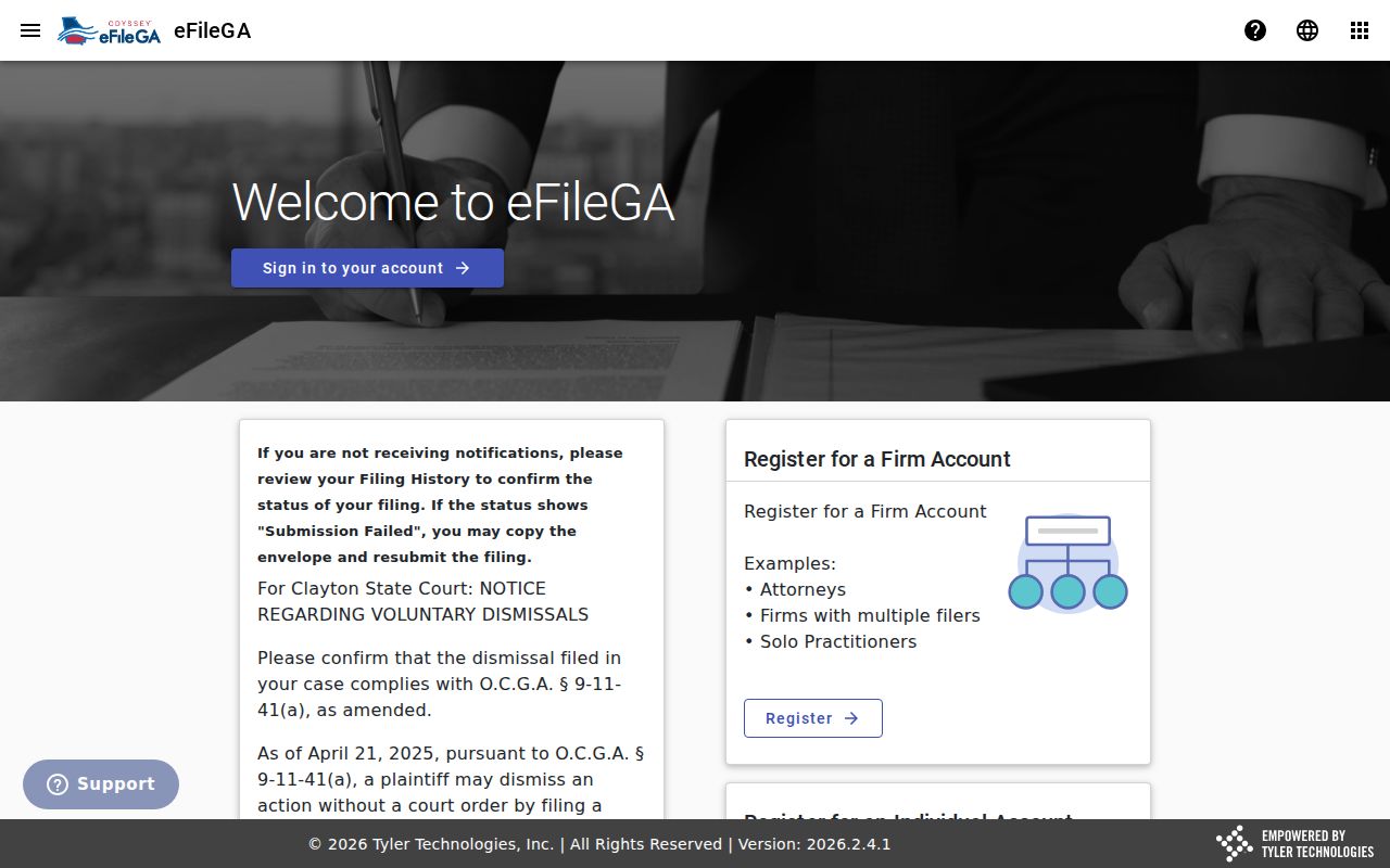 Chattahoochee County criminal docket Odyssey eFileGA route